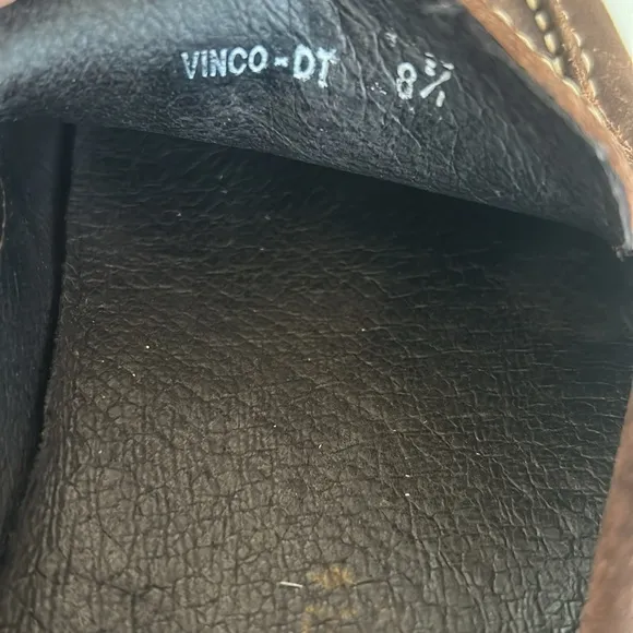 - Donald Pliner Italy Men's Brown Leather Vinco LoafersDriver Shoes