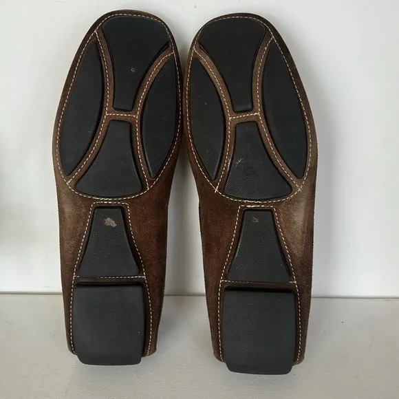 - Donald Pliner Italy Men's Brown Leather Vinco LoafersDriver Shoes