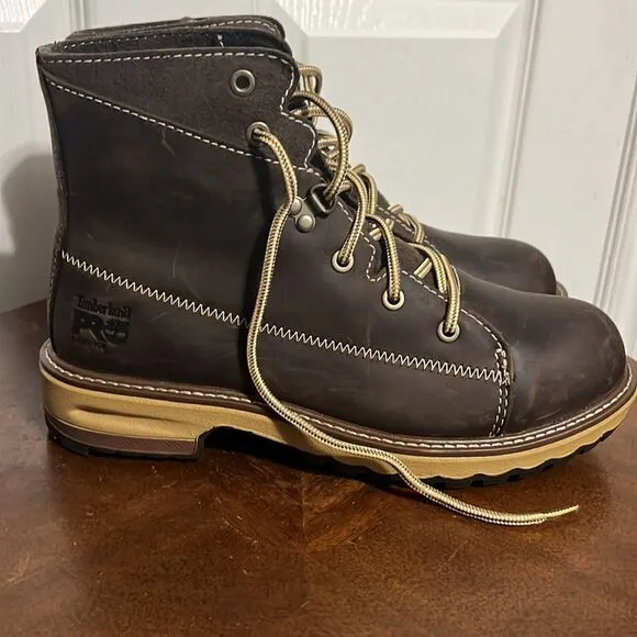 🔥 Timberland PRO Hightower 6&quot; Alloy Toe Waterproof Industrial Women’s Boots