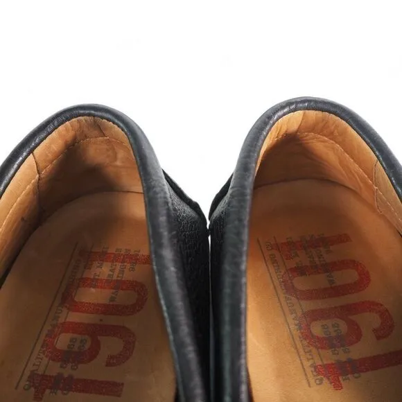 1901 Leather Slip-on Penny Driving Loafers M07915 Black Men's 9.5M