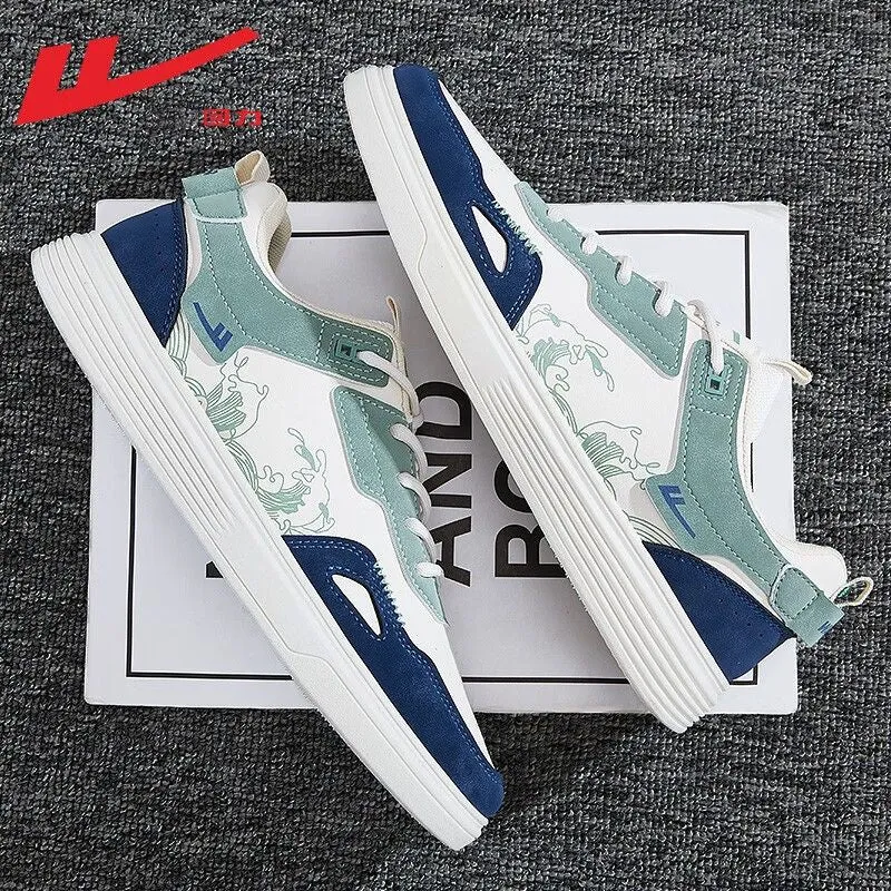 2024 Warrior Men’s National Style Waterproof Sneakers – Versatile Casual Athletic Shoes