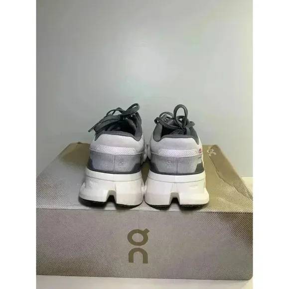 .2090 On Cloud Tech, White/Grey, Womens Running Shoes-US 8 Womens