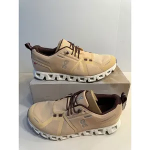 .5054 On Cloud 5 Waterproof Savannah/Ivory, Womens Running Shoes-US 9 Womens