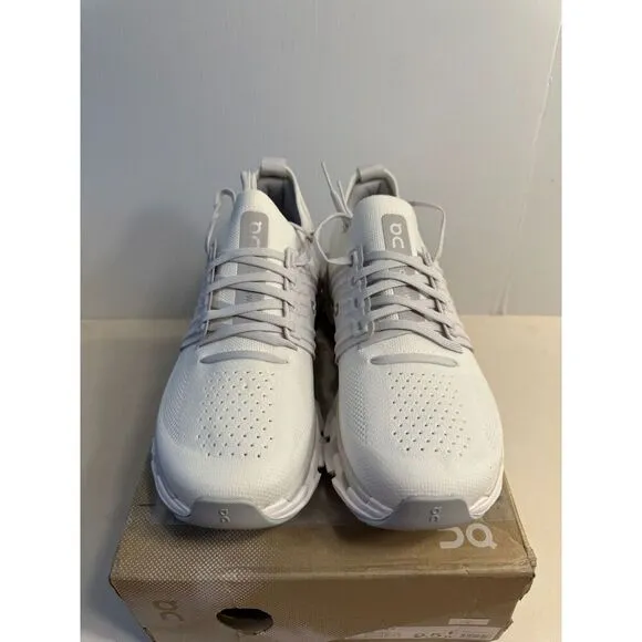 .5065 On Cloudswift 3, White/Frost, Womens Running Shoes-US 9.5 Womens