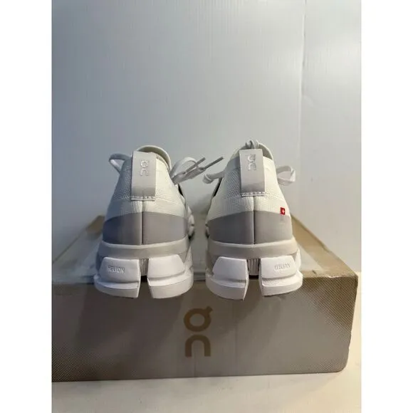 .5065 On Cloudswift 3, White/Frost, Womens Running Shoes-US 9.5 Womens