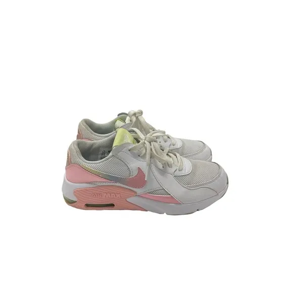 5.5Y 7.5 WOMEN'S NIKE AIR MAX EXCEE MWH WHITE PINK RUNNING SNEAKERS CW5829-100