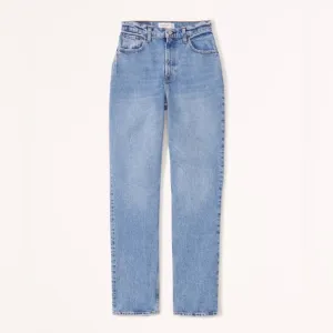 Abercrombie Curve Love Ultra High Rise 90s Straight Jean Size 16L