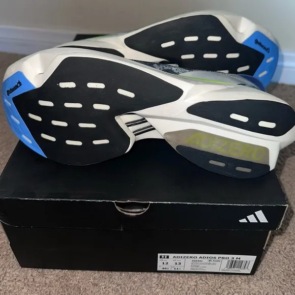 Adidas Adizero Adios Pro 3 Running Shoes Size 12 IG6441