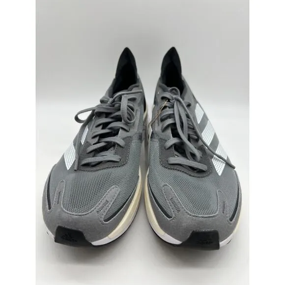 adidas Adizero Boston Marathon Running Shoes Grey Carbon GV7068 Men's Size 11.5