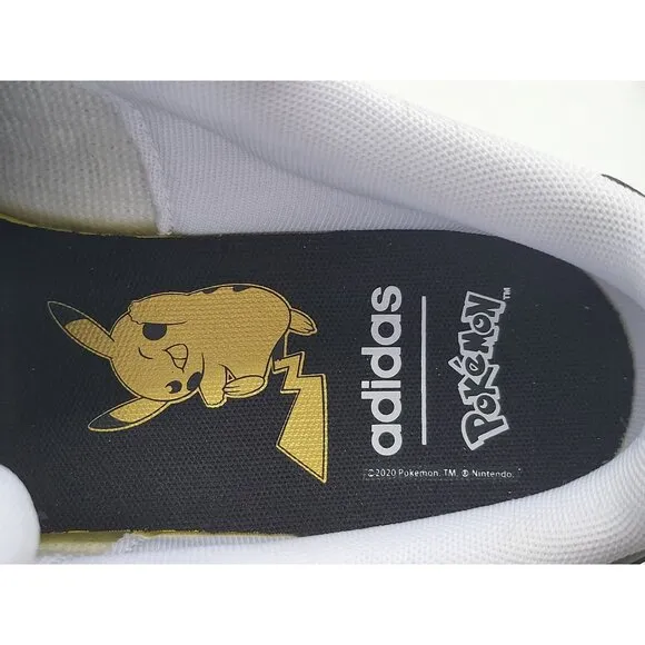 Adidas Advantage Pokemon Pikachu Cloud White Men Shoes Size 8