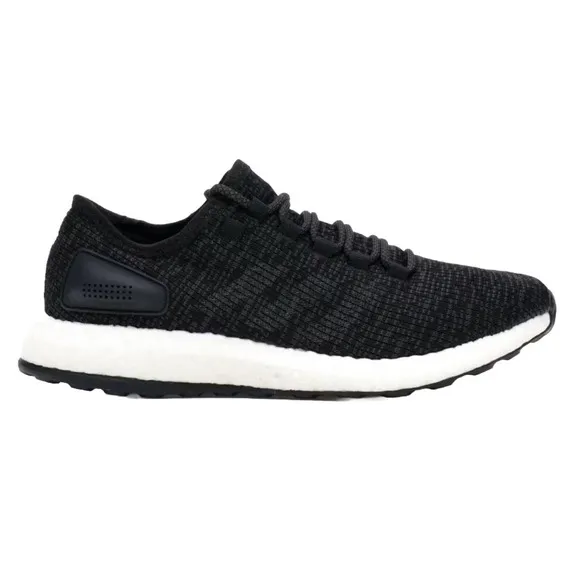 Adidas Core Black PureBOOST Ultra Running Race Shoes Mens 8 NEW Fast Ship