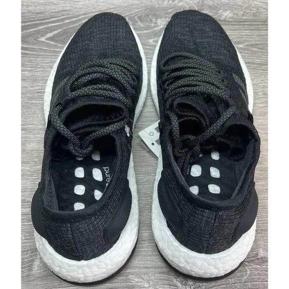 Adidas Core Black PureBOOST Ultra Running Race Shoes Mens 8 NEW Fast Ship