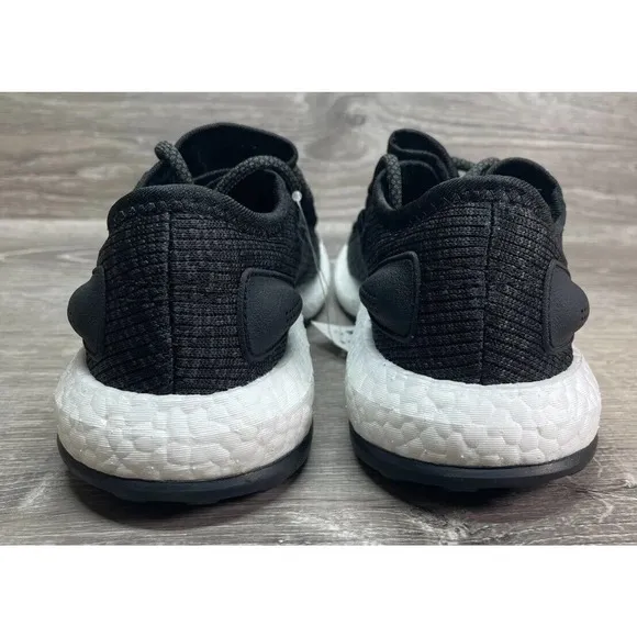 Adidas Core Black PureBOOST Ultra Running Race Shoes Mens 8 NEW Fast Ship