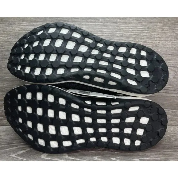 Adidas Core Black PureBOOST Ultra Running Race Shoes Mens 8 NEW Fast Ship