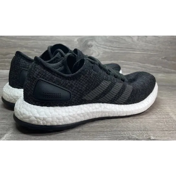 Adidas Core Black PureBOOST Ultra Running Race Shoes Mens 8 NEW Fast Ship