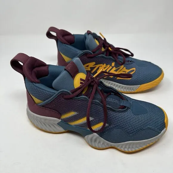Adidas Court Vision‎ 3 Youth Boys Size 6.5 Basketball Trainer Shoes Sneakers