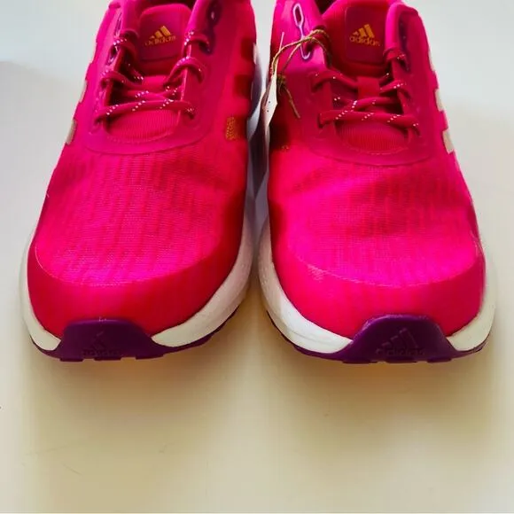 Adidas | EQ21 Run Running Shoes NWT Youth 5 Neon Pink
