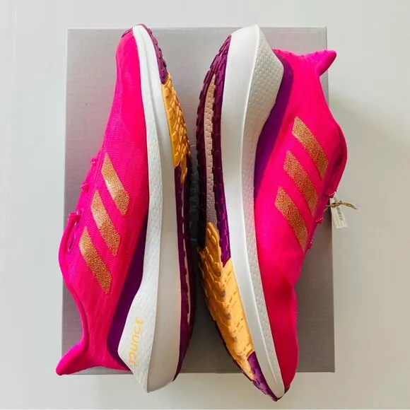 Adidas | EQ21 Run Running Shoes NWT Youth 5 Neon Pink