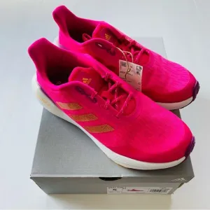 Adidas | EQ21 Run Running Shoes NWT Youth 5 Neon Pink