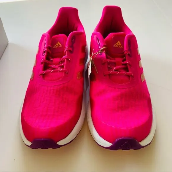 Adidas | EQ21 Run Running Shoes NWT Youth 5 Neon Pink