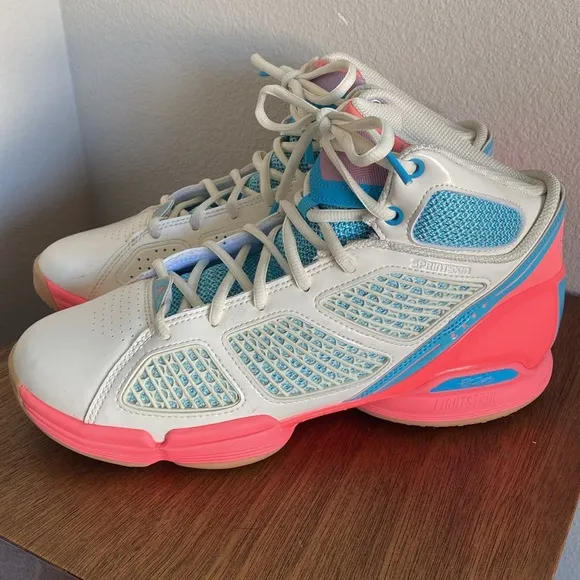 Adidas EUC Adizero Rose 1.5 Restomod Acid Red Basketball Shoes, Men’s 8.5