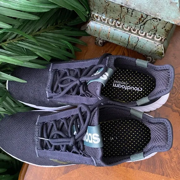 Adidas Kaptir 2.0 'Core Black Green Oxide' Sneakers