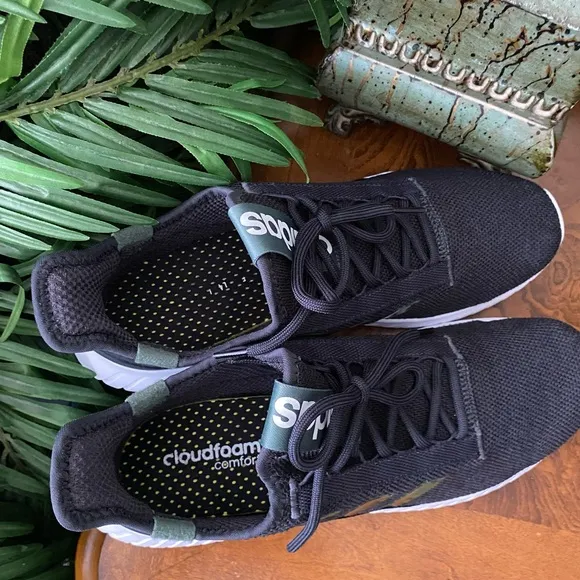 Adidas Kaptir 2.0 'Core Black Green Oxide' Sneakers