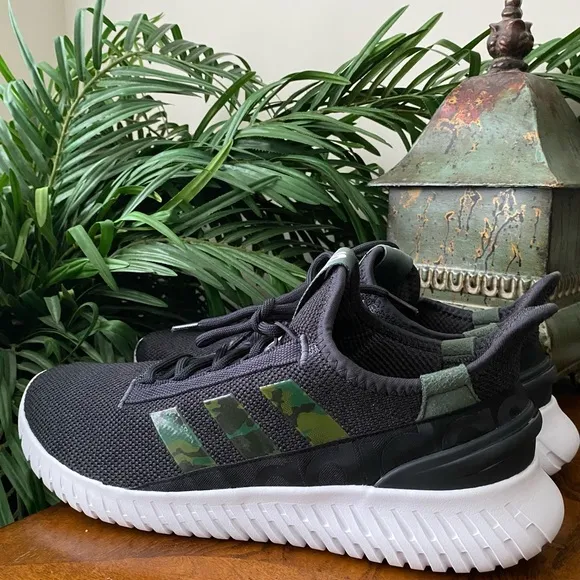 Adidas Kaptir 2.0 'Core Black Green Oxide' Sneakers