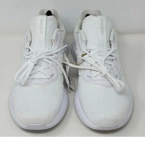 Adidas Kaptir Super Boost Running Shoes Textile White Size 9.5 Mens FZ2871