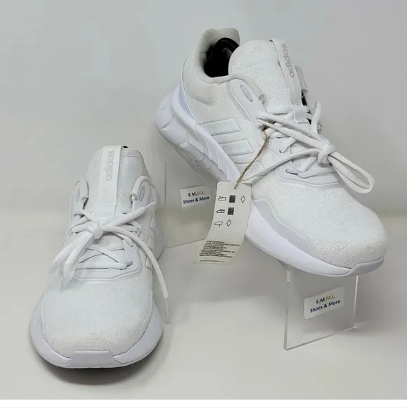 Adidas Kaptir Super Boost Running Shoes Textile White Size 9.5 Mens FZ2871