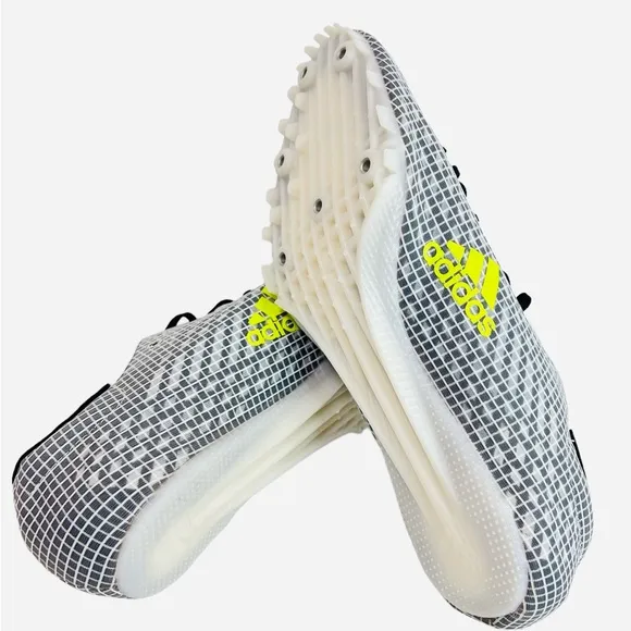 Adidas Mens Adizero Finesse Track Spikes Black/White Sprint FY0335 Size 12