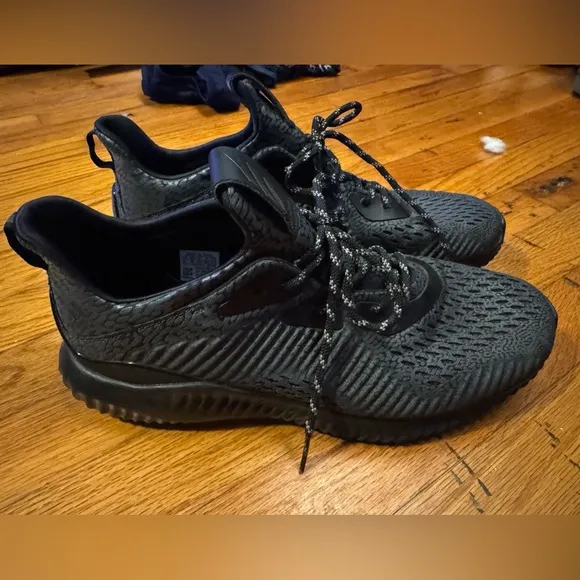 Adidas Men's Black Alphabounce Running Shoes