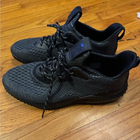 Adidas Men's Black Alphabounce Running Shoes