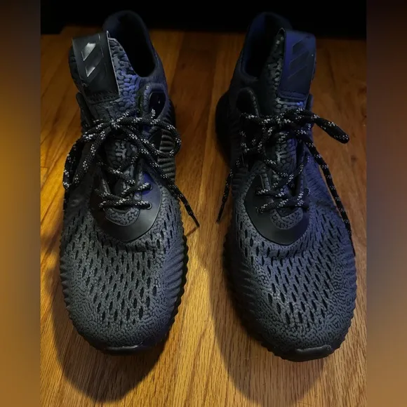 Adidas Men's Black Alphabounce Running Shoes