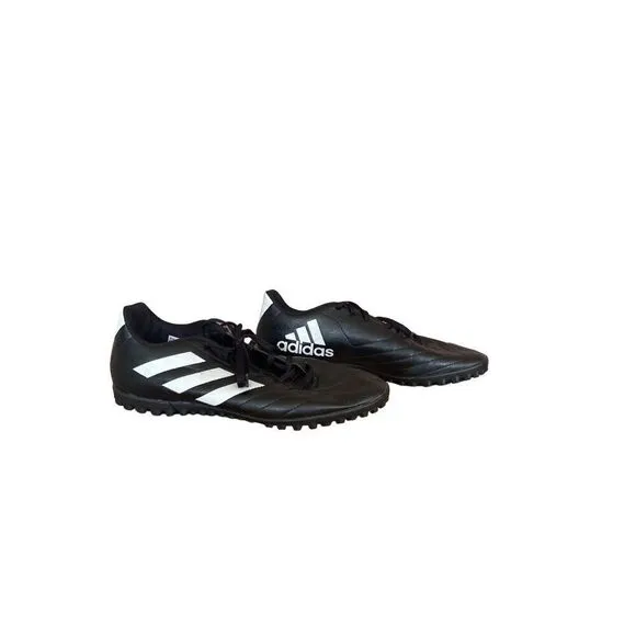 Adidas Mens Black FV8703 Golleto Slip Resistant Soccer Athletic Shoes Size 10