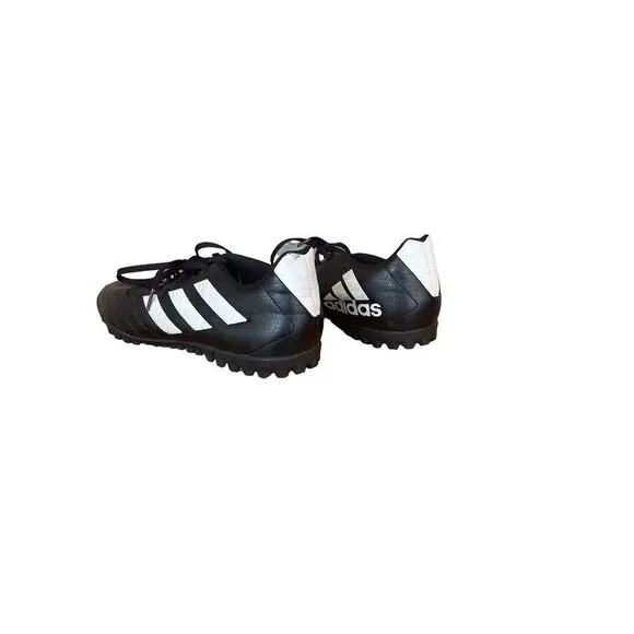 Adidas Mens Black FV8703 Golleto Slip Resistant Soccer Athletic Shoes Size 10