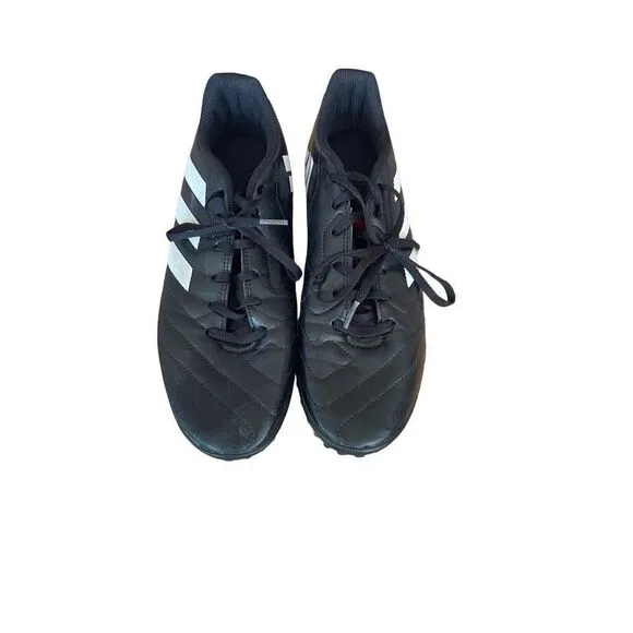 Adidas Mens Black FV8703 Golleto Slip Resistant Soccer Athletic Shoes Size 10