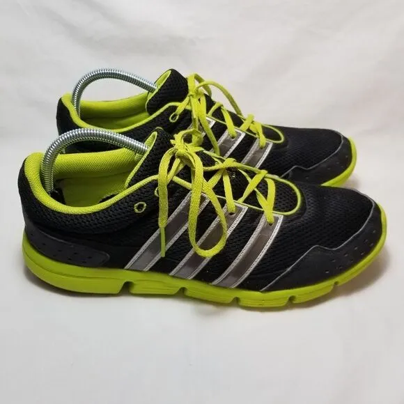 Adidas Mens Breeze Running Shoes Black Green D67054 Low