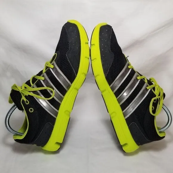 Adidas Mens Breeze Running Shoes Black Green D67054 Low