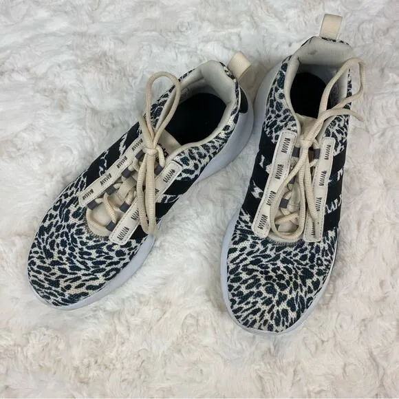 Adidas Men’s Cheetah Print Cloudfoam Running Shoes Size 7