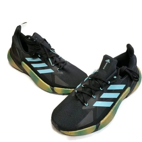 Adidas Mens Size 11 X9000L4 Primeblue Running Sneaker Shoes FY3229 Black Blue