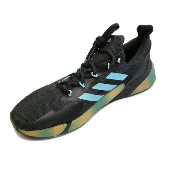 Adidas Mens Size 11 X9000L4 Primeblue Running Sneaker Shoes FY3229 Black Blue