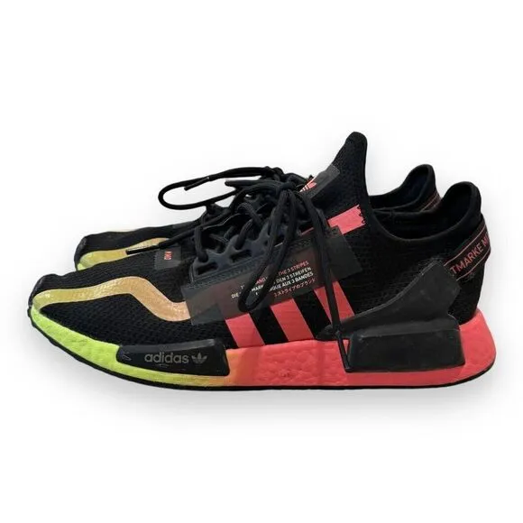 Adidas NMD R1 V2 Watermelon Pack Gradient Men's Size 10 Sneaker Athletic Shoes