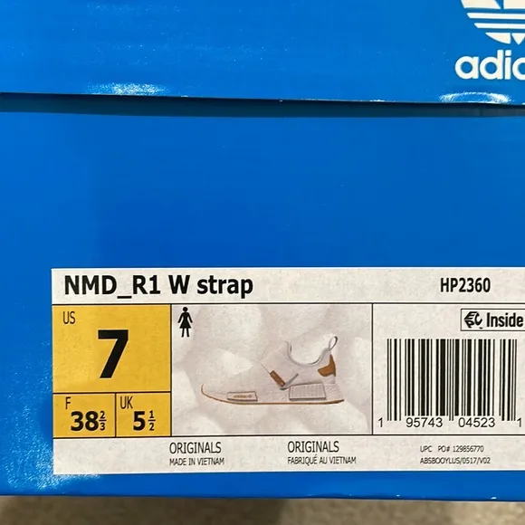 Adidas NMD_R1 STRAP women shoes size 7 brand new with box