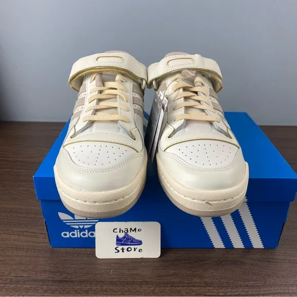 Adidas Originals Forum 84 Low Casual Shoes Cream IE9936 Men’s Size