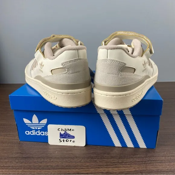 Adidas Originals Forum 84 Low Casual Shoes Cream IE9936 Men’s Size