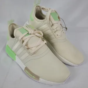 Adidas Originals NMD_R1 Women's White Green  Running Sneaker Shoes Sz 9.5 NIB
