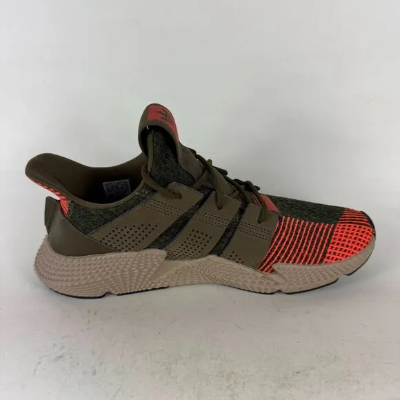 Adidas Prophere Trace Sneakers Mens 10 Olive Green Running Athletic Shoes CQ2127