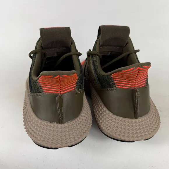 Adidas Prophere Trace Sneakers Mens 10 Olive Green Running Athletic Shoes CQ2127