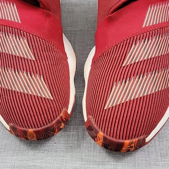 Adidas Red Harden B/E 3 EF3602 Strap Mid Top Basketball Shoes SZ 7